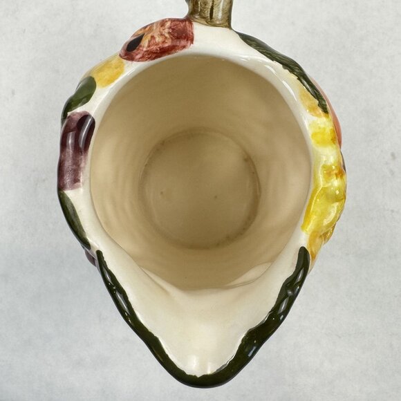 Vintage Ceramic Fall Harvest Creamer & Sugar Bowl Set Thanksgiving Tableware - Picture 8 of 14